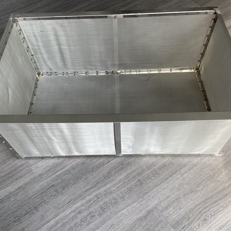 定制不锈钢超细过滤网筛鱼池缸C周转箱油渣残渣污垢杂质长方形