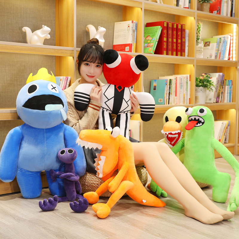 彩虹朋友毛绒玩具rainbow friends roblox玩偶布娃娃彩虹伙伴公仔
