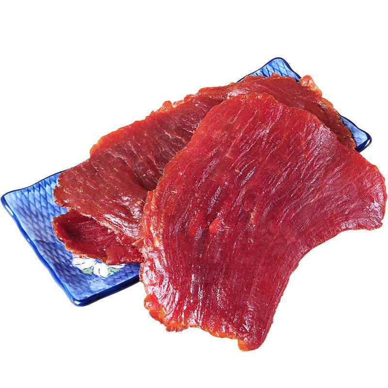 原切猪肉脯罐装大片手撕肉脯高蛋白小吃健身解馋零食休闲特产肉干
