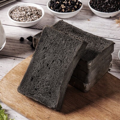 全麦面包减肥专用0脂无糖代餐饱腹五黑五谷粗粮杂粮面包软吐司健身早餐切片饱腹零食品低负担轻食时段搭牛奶易消化不添肠胃压​力