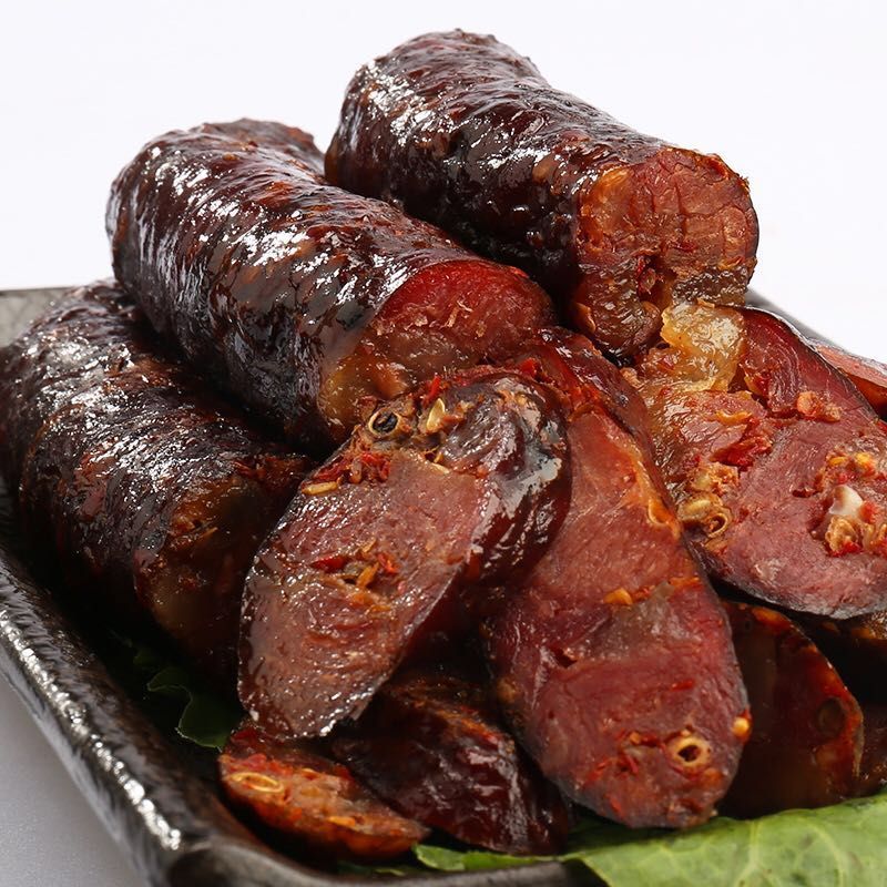 四川麻辣香肠腊肉腊肠特产纯肉手工自制腊味烟熏辣肠猪肉烤肠腊肉