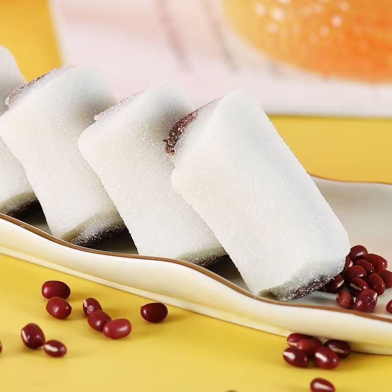 冰皮红枣红豆糕软糯香甜传统夹心糕点茶配早代餐零嘴甜品厂家批发