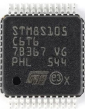STM8S105C6T6 LQFP-48 16MHz/32KB闪存/8位微控制器-MCU