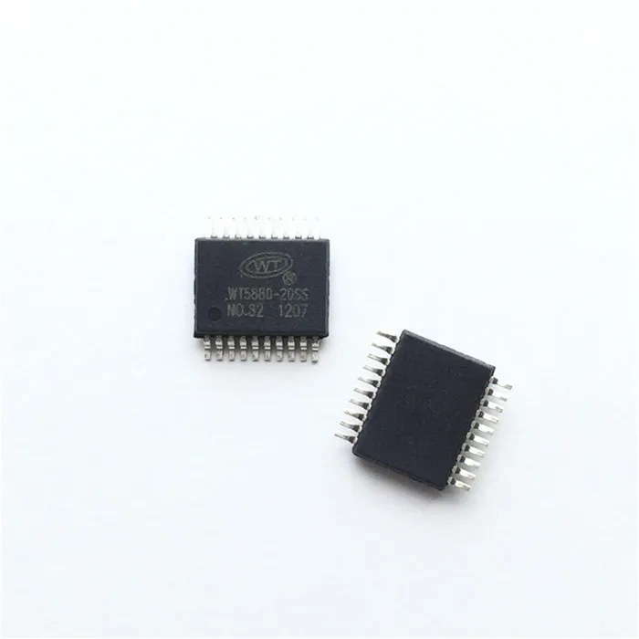 WT588D WT588D-20SS WT5880-20SS SSOP20语音 USB驱动芯片