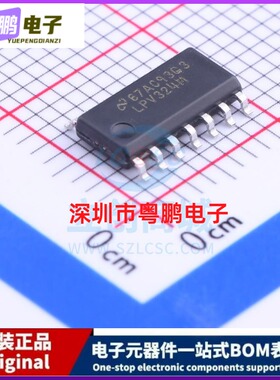 运算放大器 LPV324MX/NOPB SOIC-14_150mil TI 全新原装进口