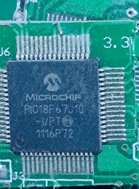 PIC18F67J10-I/PT 贴片MCU8位微控制器芯片 QFP-64封装