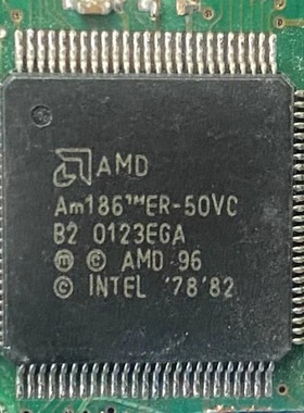 AM186ER-50VC QFP封装 微处理器芯片