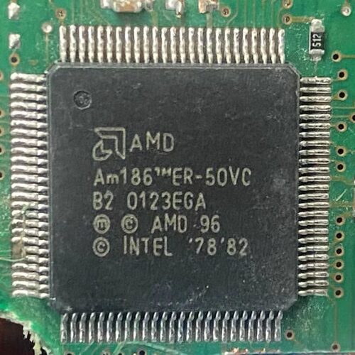 AM186ER-50VC QFP封装 微处理器芯片