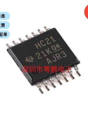 SN74HC21PWR 封装TSSOP-14  双路4输入正与门芯片