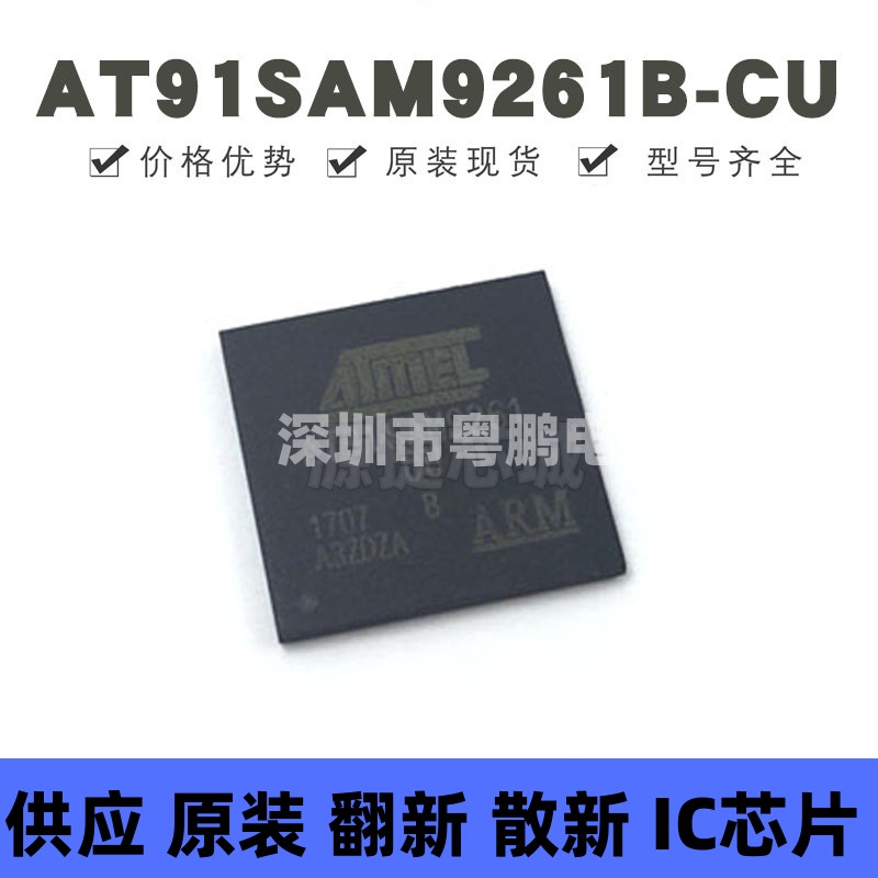 AT91SAM9261B-CU 封装BGA-217 微控制器 MCU单片机 提供BOM配单