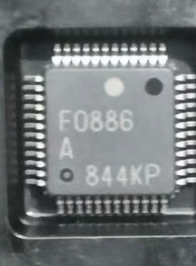 UPD78F0886AGAA-GAM-G 丝印F0886A 封装QFP48 微控制器芯片