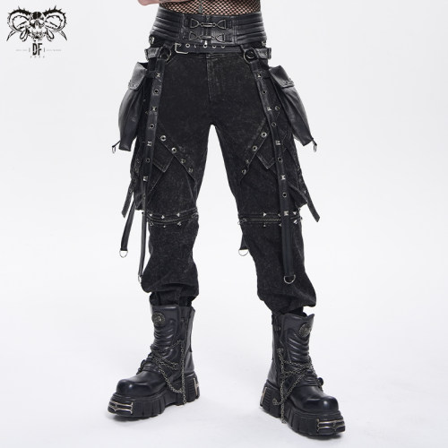 DEVIL FASHION恶魔时尚朋克风琴袋腰包腰带饰品【AS287】