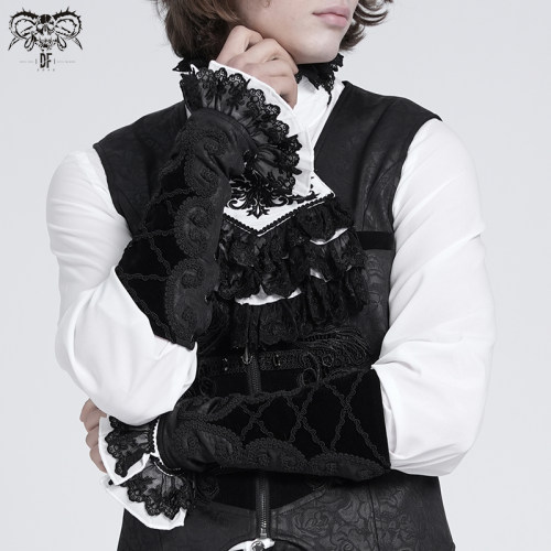 DEVIL FASHION恶魔时尚 亚文化手摇花哥特手腕袖子装饰【GE043】