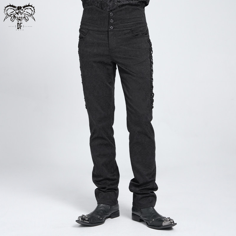 中世纪哥特风潮男长裤休闲裤年会