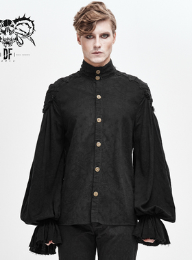 Devil fashion 蒸汽朋克水洗衬衫休闲衬衣【SHT04801 SHT04802】