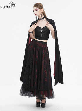 EvaLady 2024秋冬新款维多利亚女士超长连肩袖短款外套【ECT013】