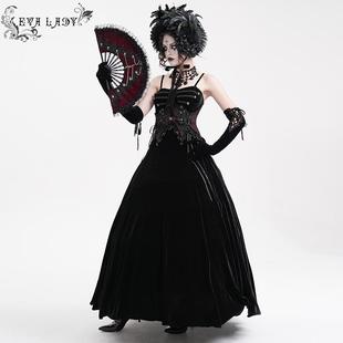 ESKT047 EVA 连衣裙 吊带连衣裙辣妹万圣节恶魔性感长款 LADY