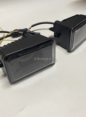 15-20年F150猛禽原车前杠雾灯升级透镜射灯JLED灯行车灯f150前雾