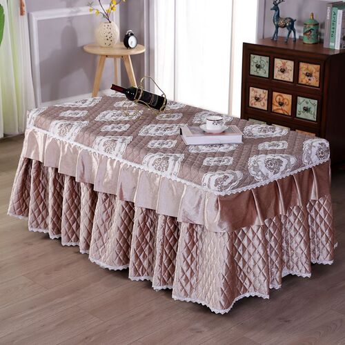 加厚电炉罩烤火罩套长方形u茶几取暖器桌子罩布艺防尘罩夹棉家用