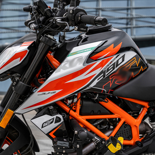 适用于KTM DUKE 390 250贴纸版画贴K花拉花保护贴车身贴膜版花改