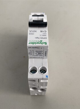 施耐德1P+N一体式漏电开关A9D95616 iDPNN Vigi+ C16A 3W0mA 18MM