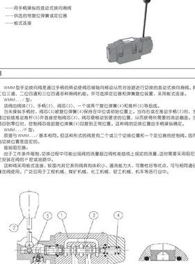 北京华德HUADE手动换向阀4WMM6D50B/B12 B10 4WMM6F50B 4WMYM6E50