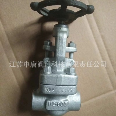 Z61W-8000LBR锻不锈钢闸阀 承插焊闸阀 BW/SW方式 F304/F316材质