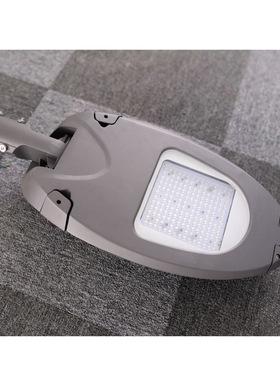 厂家直销100W120WLED 路灯整灯套件鲨鱼灯户外道路照明专用