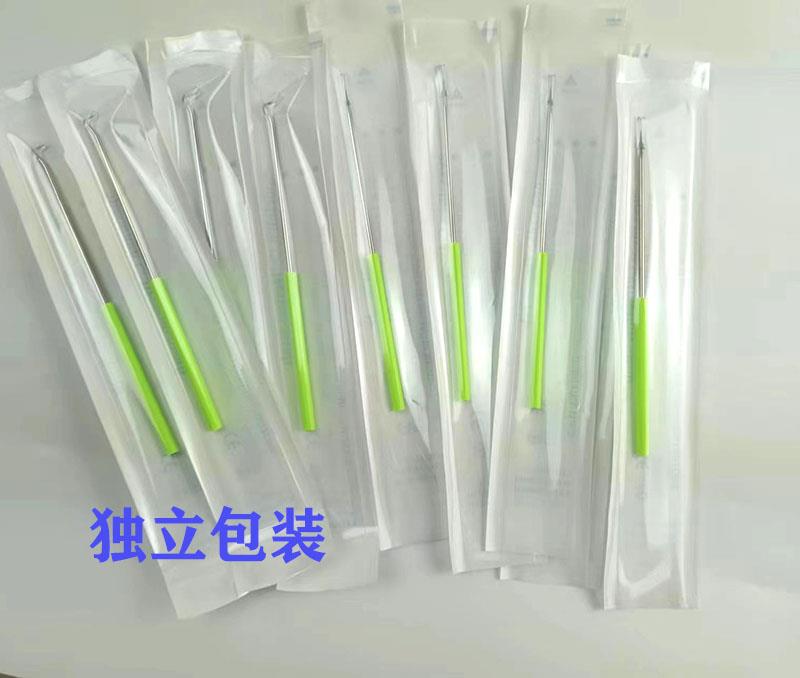 挑羊毛疔专用工具一次性挑痔挑痘不锈钢粉刺针一次性