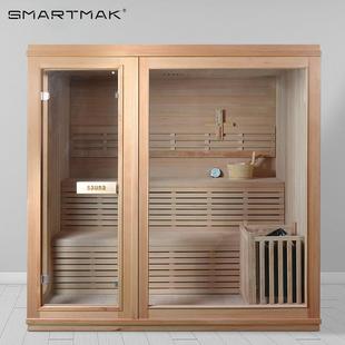 斯蒙达桑拿房家用蒸汽房商用浴室排汗桑拿房湿蒸汗蒸房家用可定制