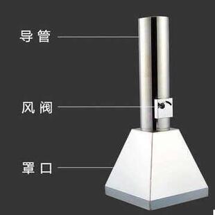 304不锈钢/实验室原子吸风罩/吸气罩/排风罩/抽气罩/抽风罩/