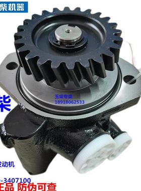 原装玉柴4108发动机D0710-3407100A转向泵江淮乘龙客货车方向助力