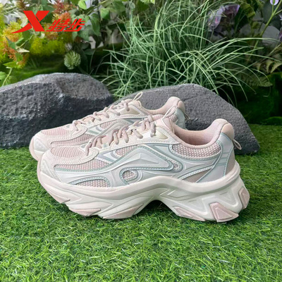 特步休闲鞋女鞋2025冬季新款