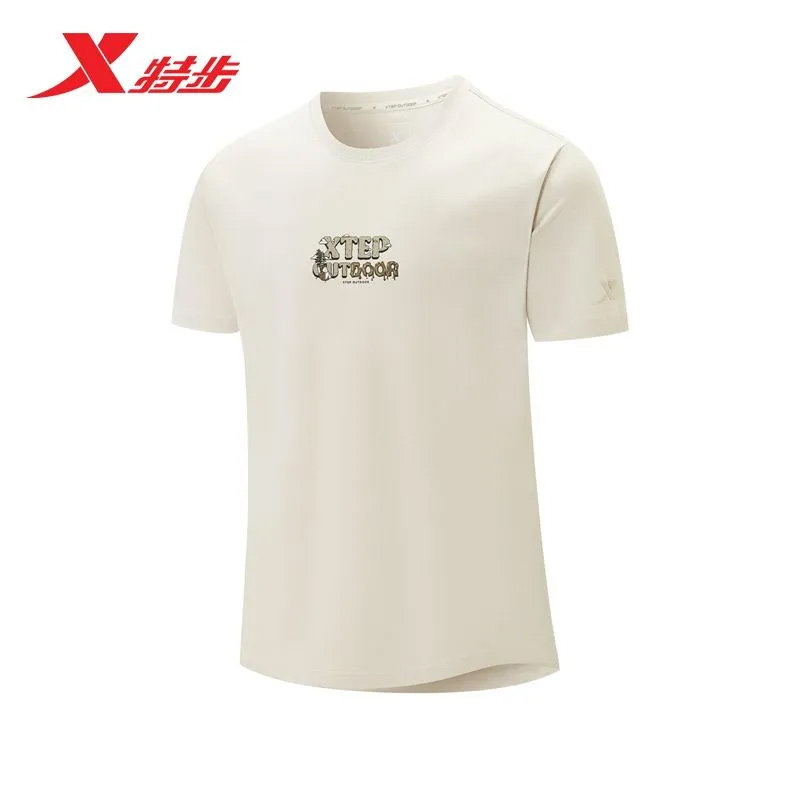 特步短袖男士2025年新款夏季透气T恤训练跑步运动服975329010591,运动服/休闲服装,运动T恤,淘宝优惠券,粉丝福利购,淘宝优惠卷