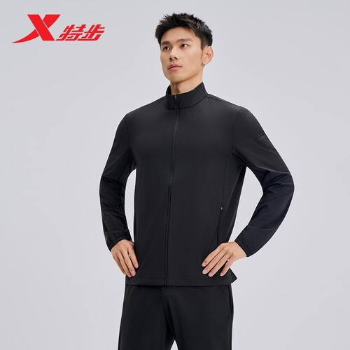 特步综合训练男子单风衣2026夏季