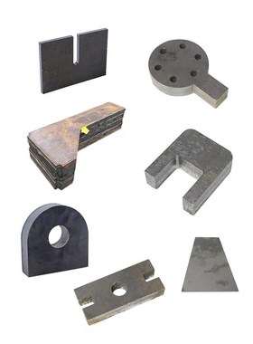 45号钢板Q355B折m弯卷圆65mn锰板NM500耐磨钢板沉孔40cr镀锌板切