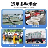 卖鱼增氧机大功率交直q流两用充电氧气泵防水便携式 打氧机充氧泵