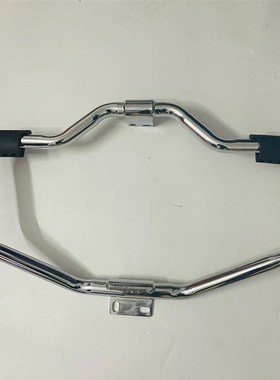 哈雷xl883 1200 48.72改装加厚前保险杠O 保护杠 防摔杠5公斤重