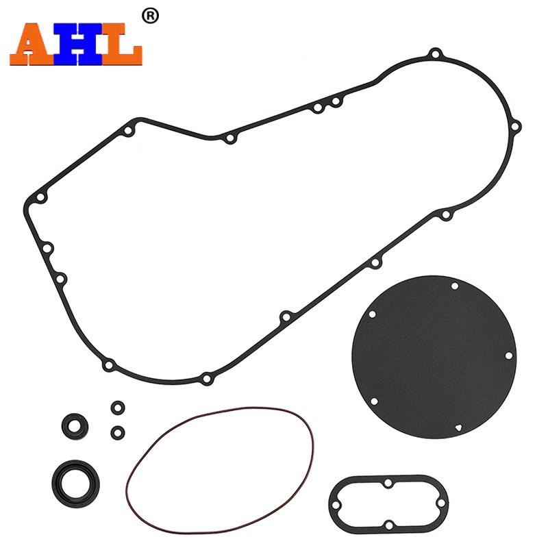 适配哈雷路王滑翔软尾戴纳变速箱离合器边盖密封油封主Z盖垫片套