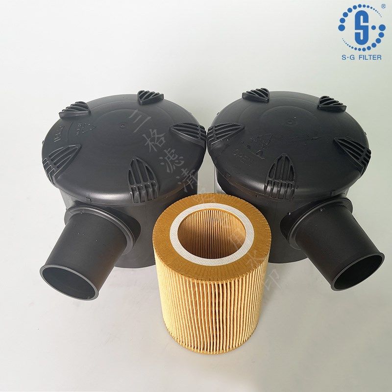 螺杆空压机空滤外壳总成空气滤芯C1250C142H00C16400C20500总成