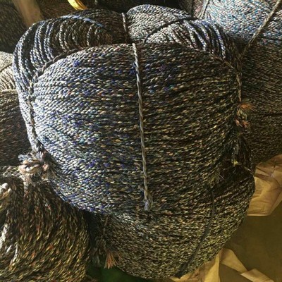 捆绑花绳彩色加粗三股耐磨软布条尼龙小货车刹车丙纶丝涤纶拉绳子