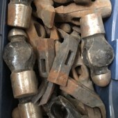 扁嘴锤 奶头锤 钢火很好 羊角锤 老锤子库存