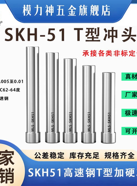模力神SKH51冲针超硬T冲不锈钢冲孔SKH-9冲头 规格齐全 非标定做