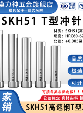模力神SKH51冲针超硬T冲不锈钢冲孔SKH-9冲头 规格齐全 非标定做