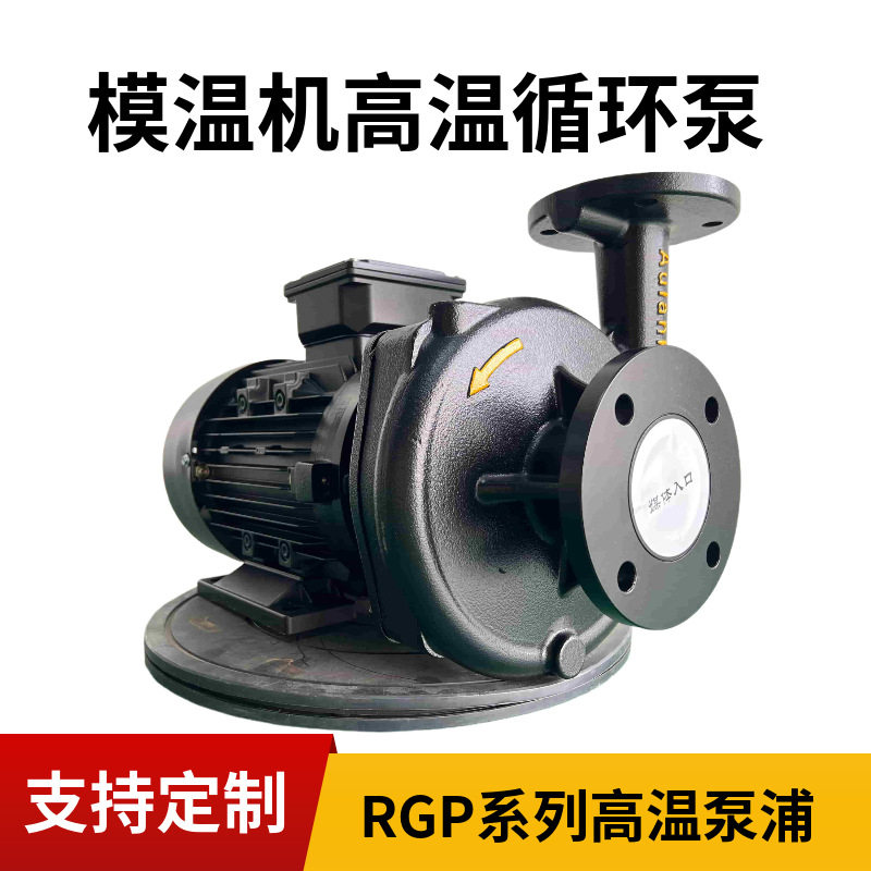 卧式大流量高温导热油泵RGP-10/20/30/40热水循环泵模温机泵浦
