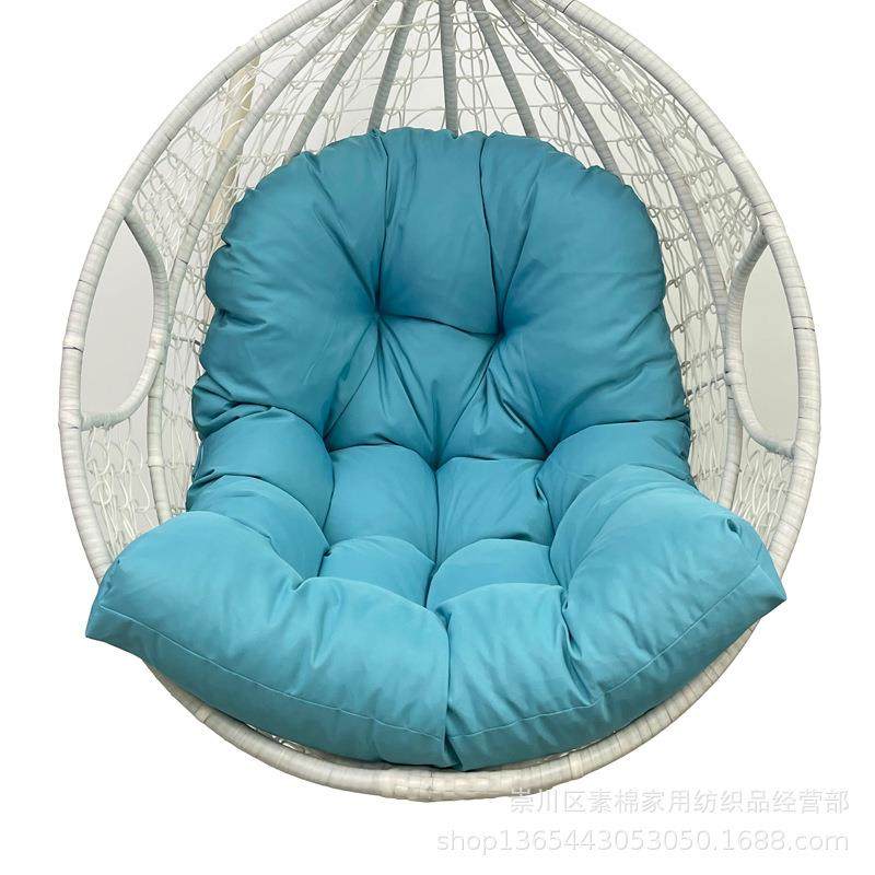 北欧户外防水防晒鸟巢雷达椅坐垫藤椅垫子吊篮垫子可拆洗垫