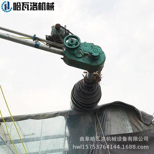 哈瓦洛机械蔬菜大棚保温被卷帘机温室大棚卷帘机西瓜大棚卷帘机