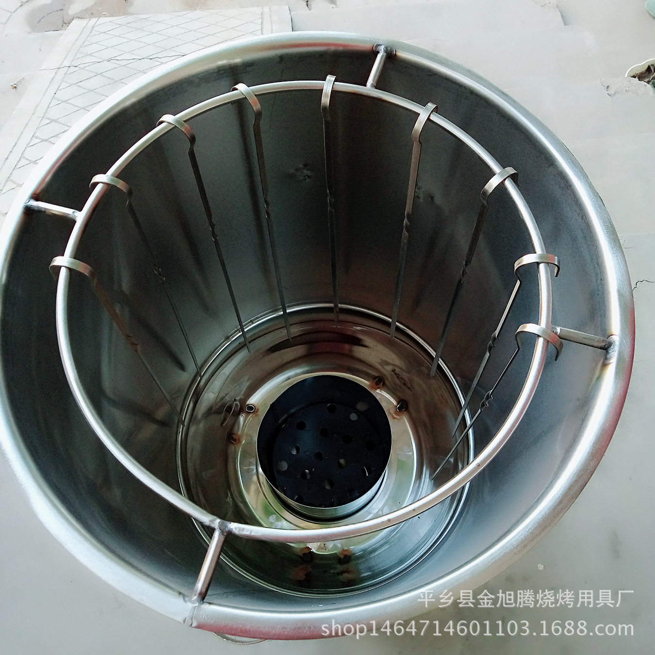 烧烤用具厂家批发商用不锈钢烧烤吊炉不锈钢挂式焖炉,加工