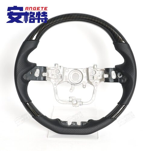适用丰田Toyota NoahVoxy90 Innova ZENIX仿碳纤维汽车方向盘改装