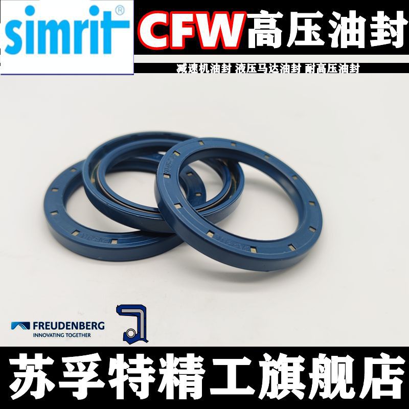 骨架德国进口CFW高压BAU5SLX2减速机油封95*120*170*12*13/10